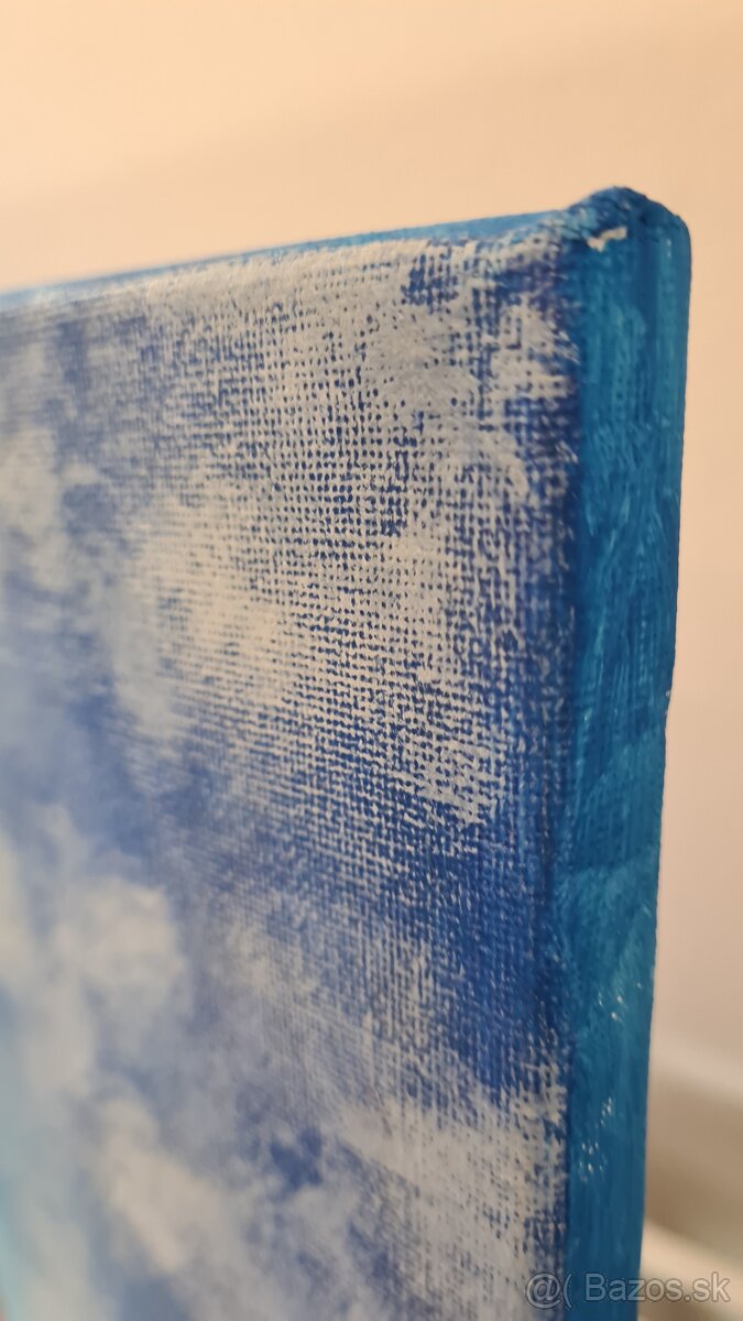 Akryl mesto v oblakoch - 3