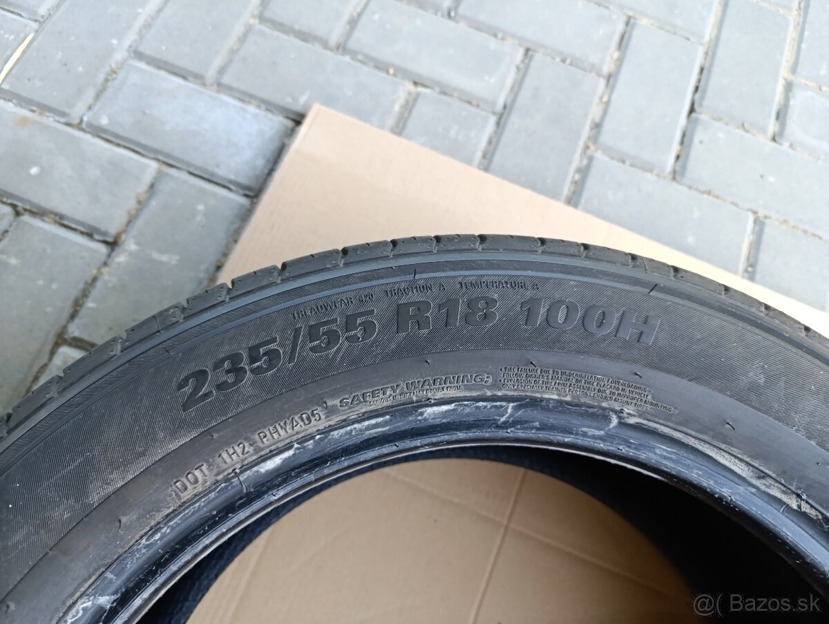 Letné pneumatiky 4 ks KUMHO 235/55 R18 - 3