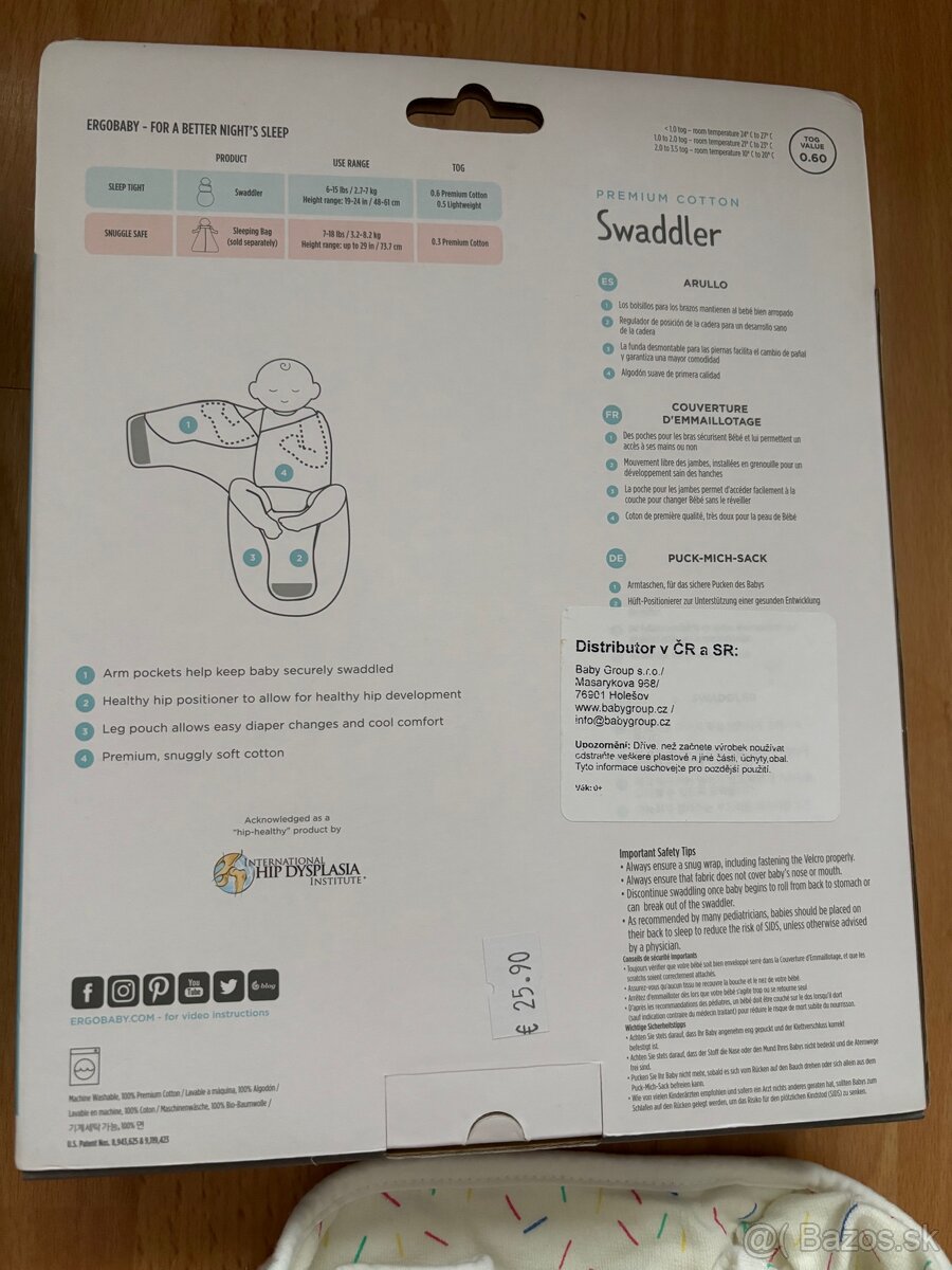 ERGOBABY Zavinovačka Swaddler - 3