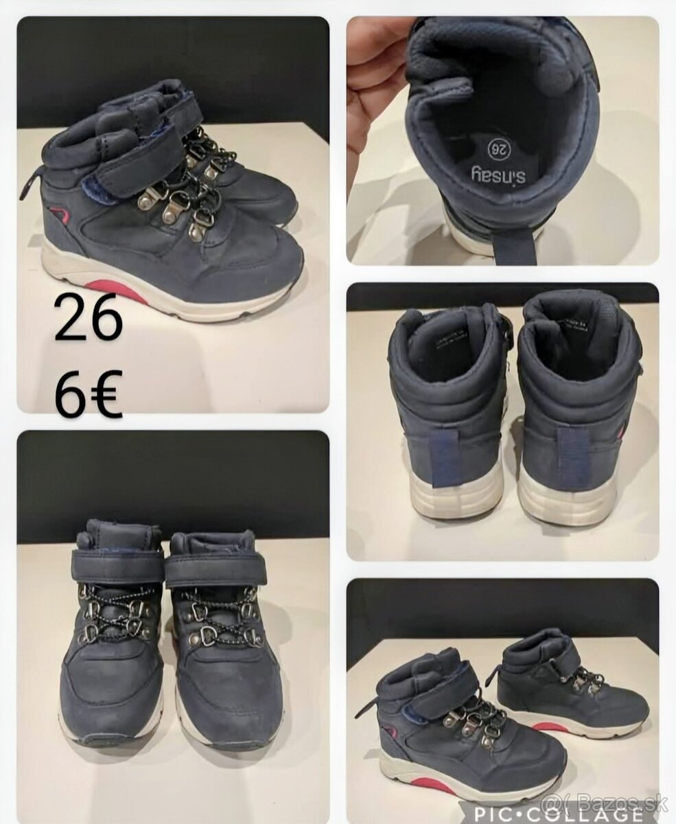 Topánky a papučky 20-26 - 3