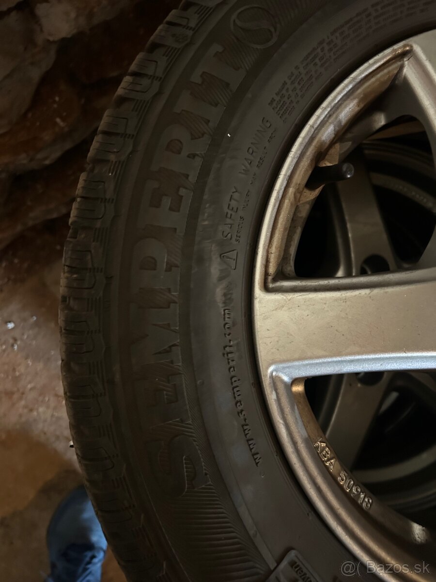 Alu sada 175/70/14” zimna (VW polo) - 3