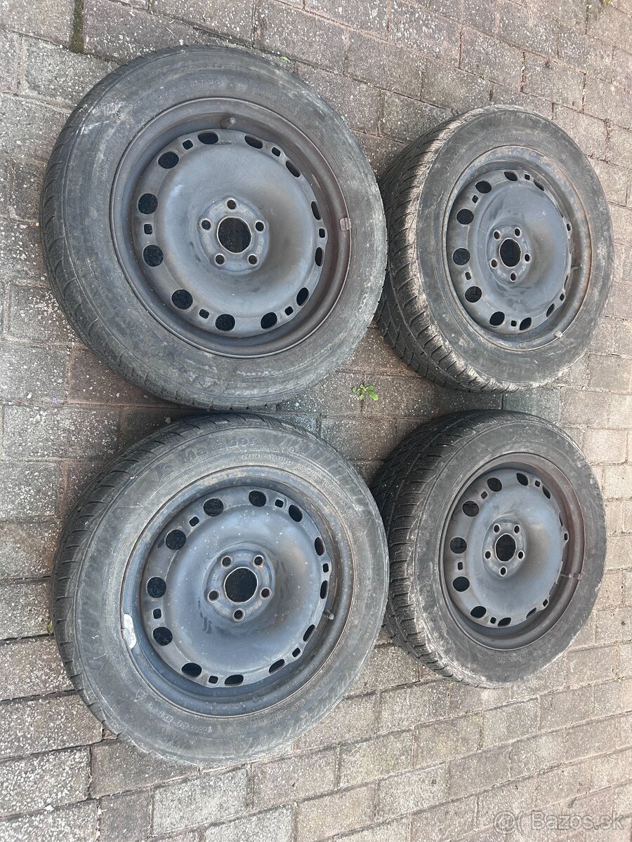 Gumy zimné na plechoch 195/55 R15 T - 3