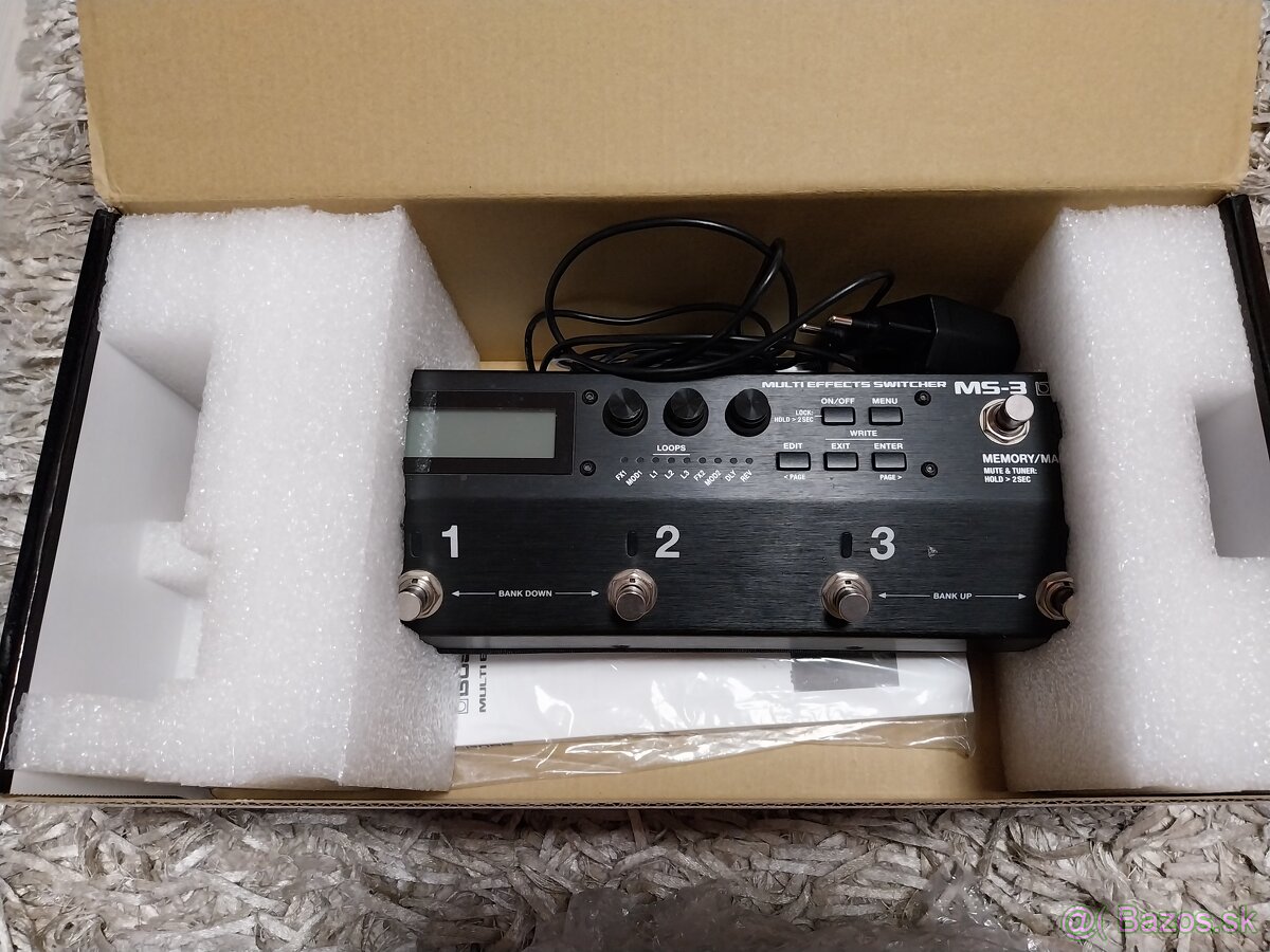 Boss MS-3 multiefekt switcher - 3