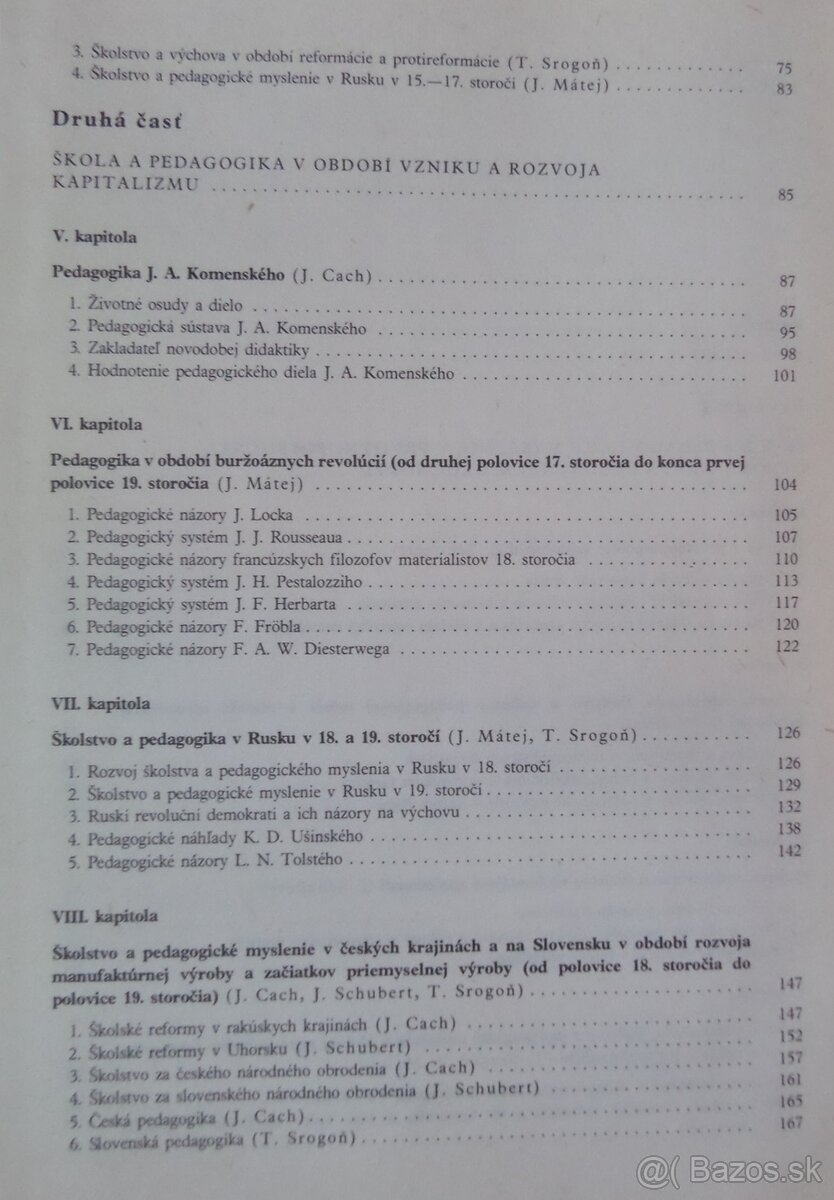 Dejiny školstva a pedagogiky - 3