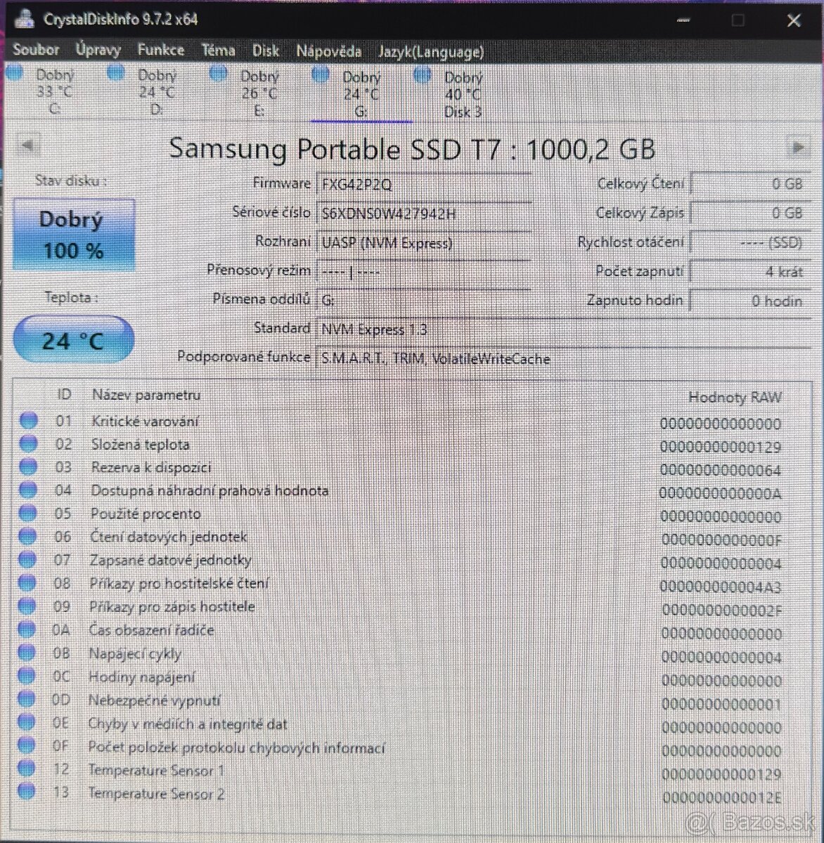 Samsung SSD T7 1TB - 3