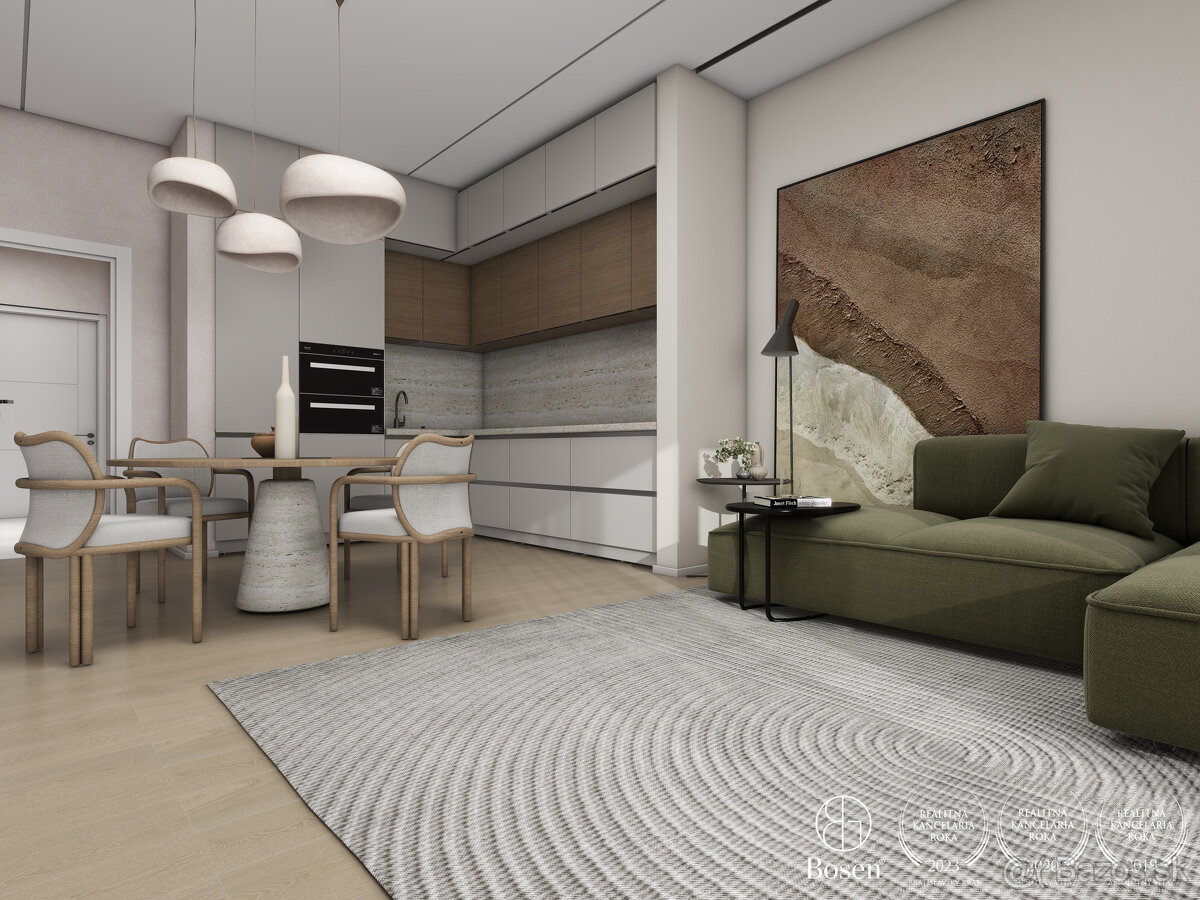 BOSEN Realicity | Moderný 3-izbový byt s terasou v novostavb - 3