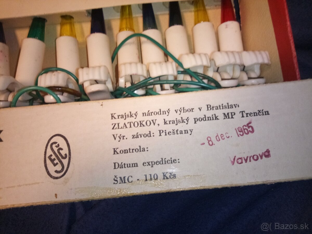 Retro vianocne osvetlenie zlatokov typ 4 - 3