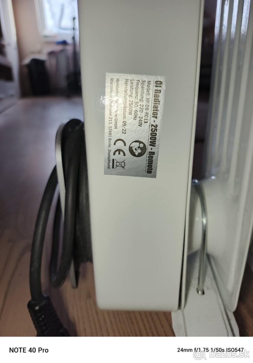 Olejový radiátor - 3