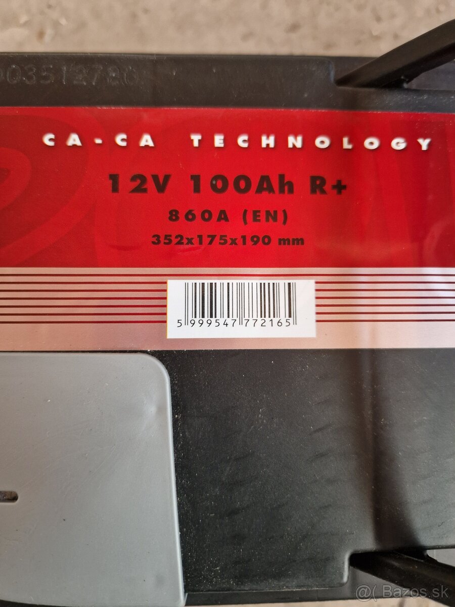 Autobaterie 12V 100Ah - 3