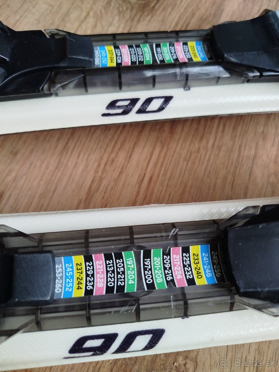 Detské lyže 90cm + lyžiarky, zn.Salomon + Roces - 3