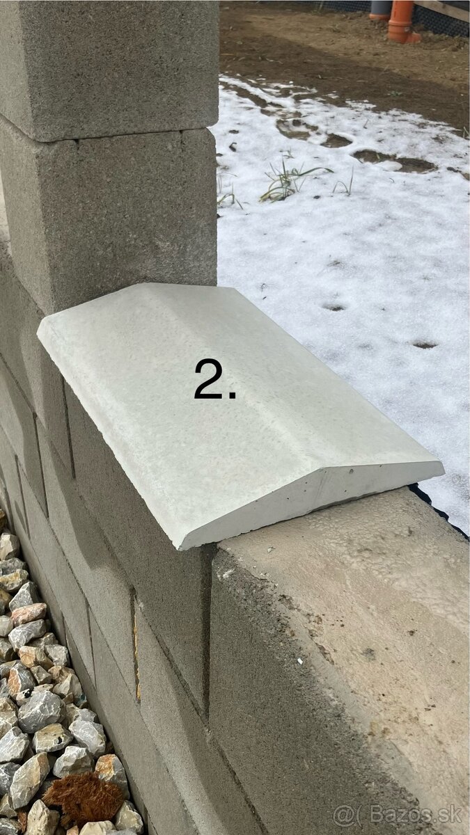 Formy na betónové striešky - 3