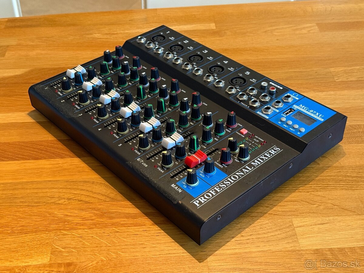 Mixážny pult MG-07 XU - 3