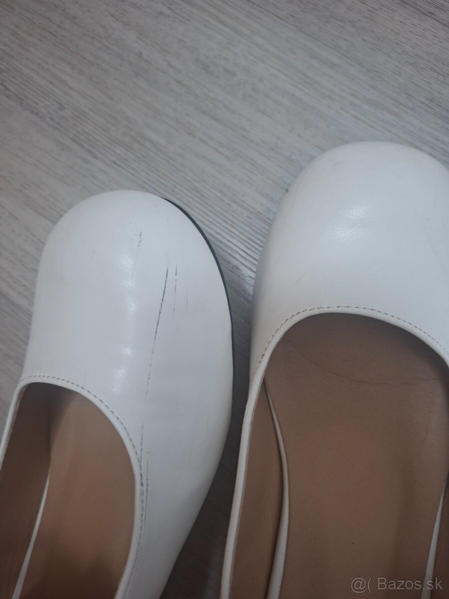 Biele sandale - 3