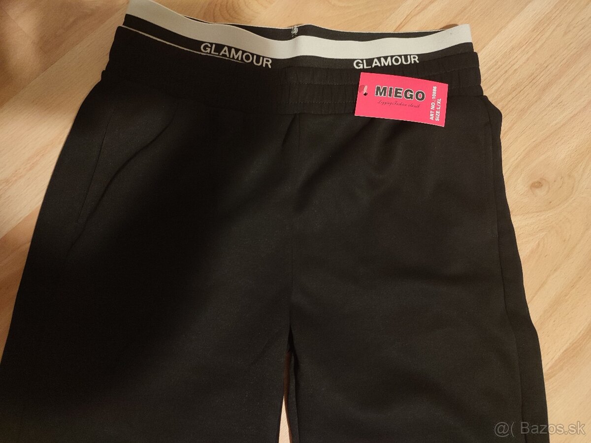 Tepláky dolu rozšírené v.L - 3