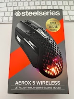 Ultra lahka mys SteelSeries Aerox 5 Wireless + zaruka - 3