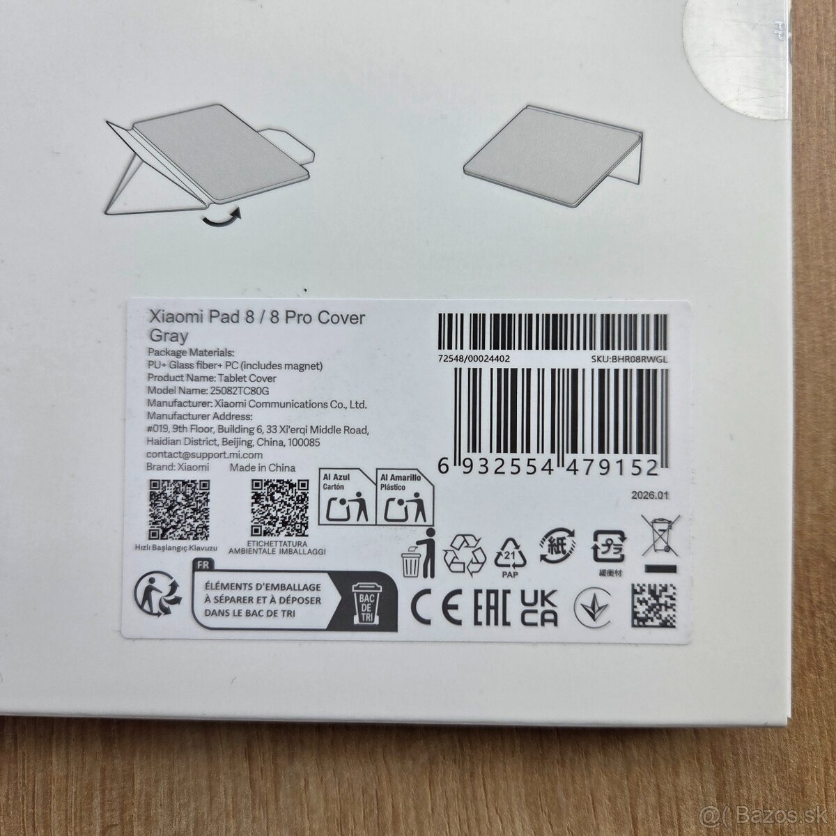 NOVE: Xiaomi Pad 8/8 Pro Cover - 3