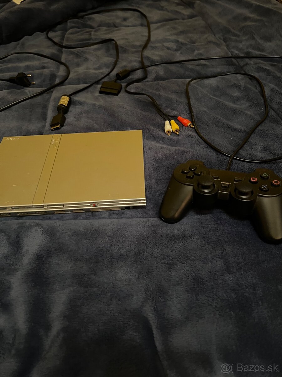 Playstation 2 slim silver - 3