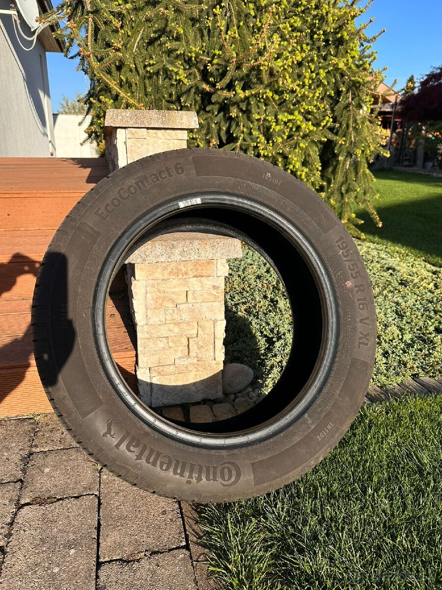 Continental Contact 6 195/55/R16 - 4 kusy - 3