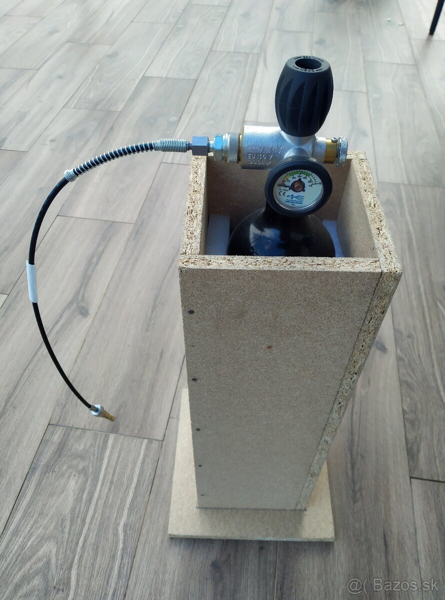 Predám komplet - PCP vzduchovka Kral Arms NISH W 5,5....... - 3