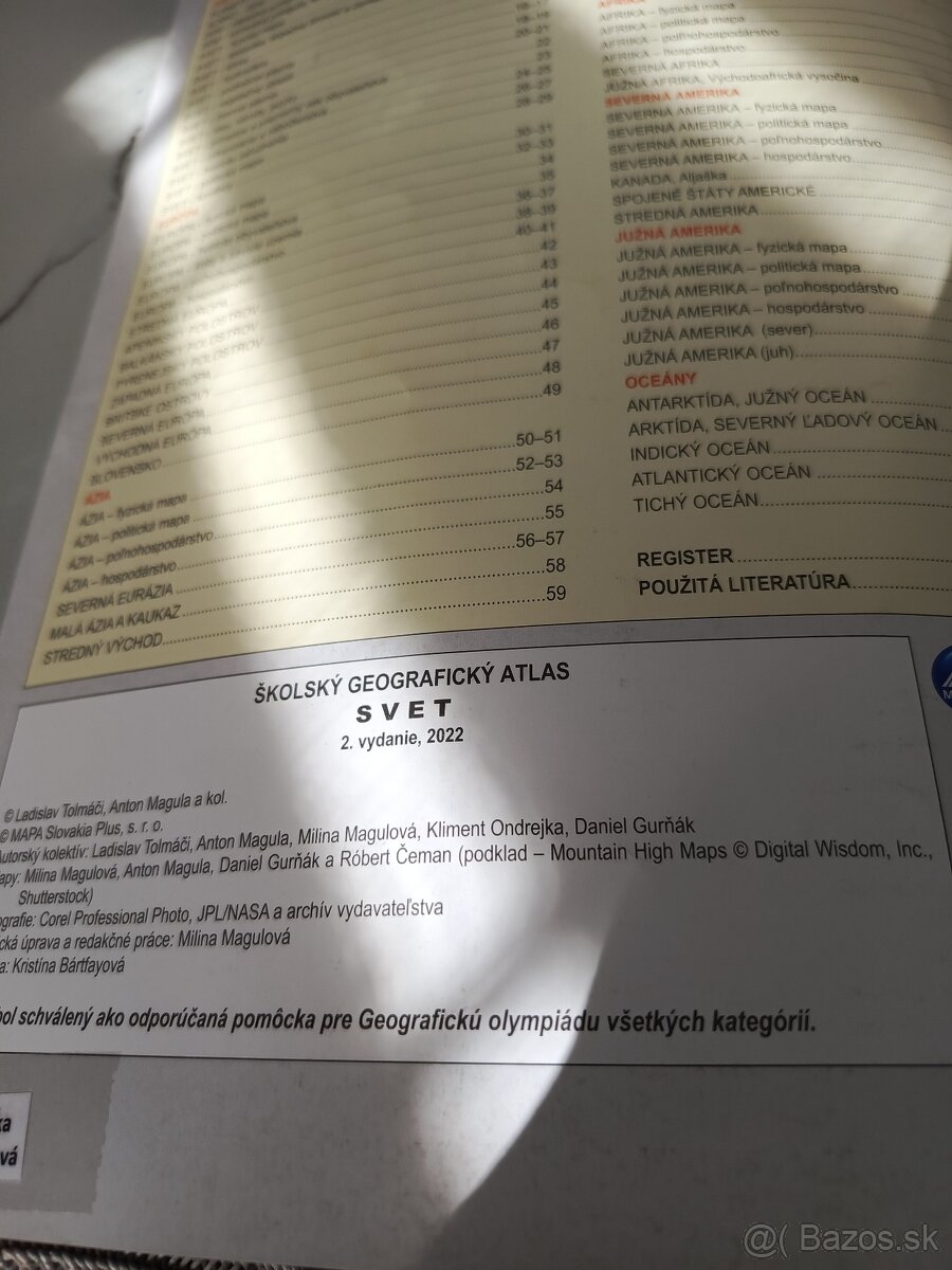 Školsky geografický atlas - 3
