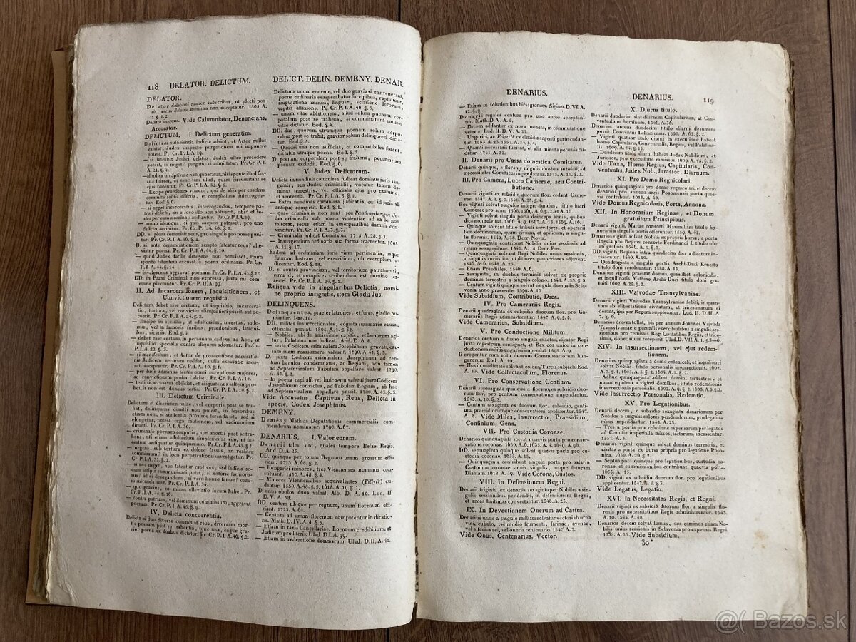 (právo/Bratislava) Repertorium juris publici, 1821 - 3