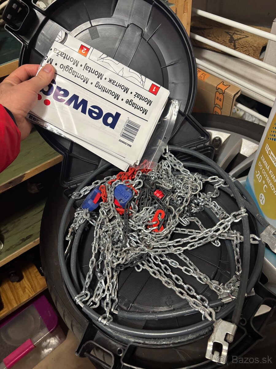 Predám zimné reťaze 18 palcové - 3