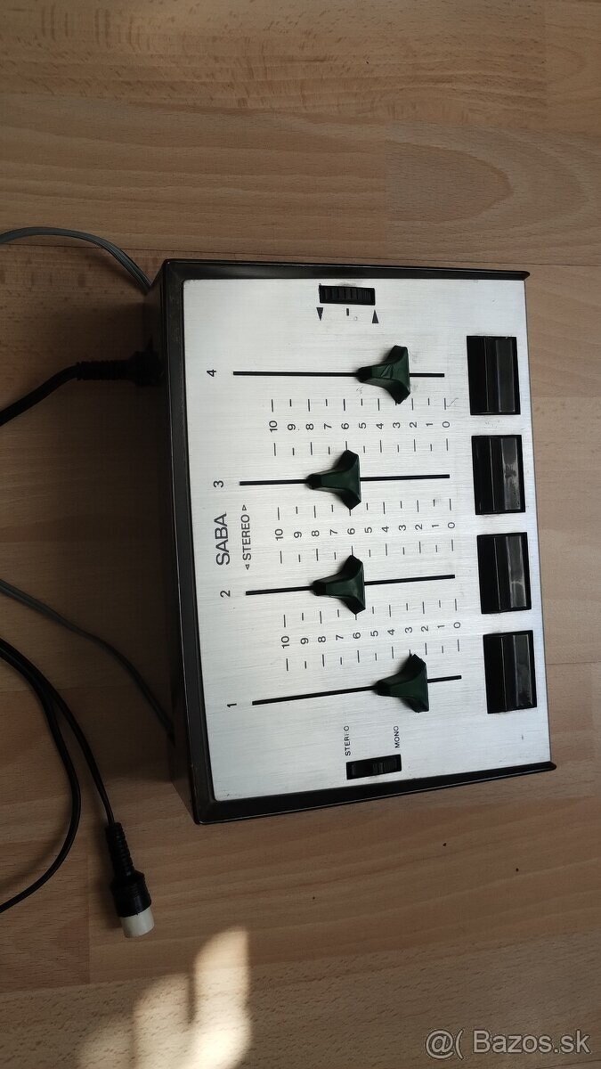 Predám mix pult SABA REGIE-MIXER II - 3