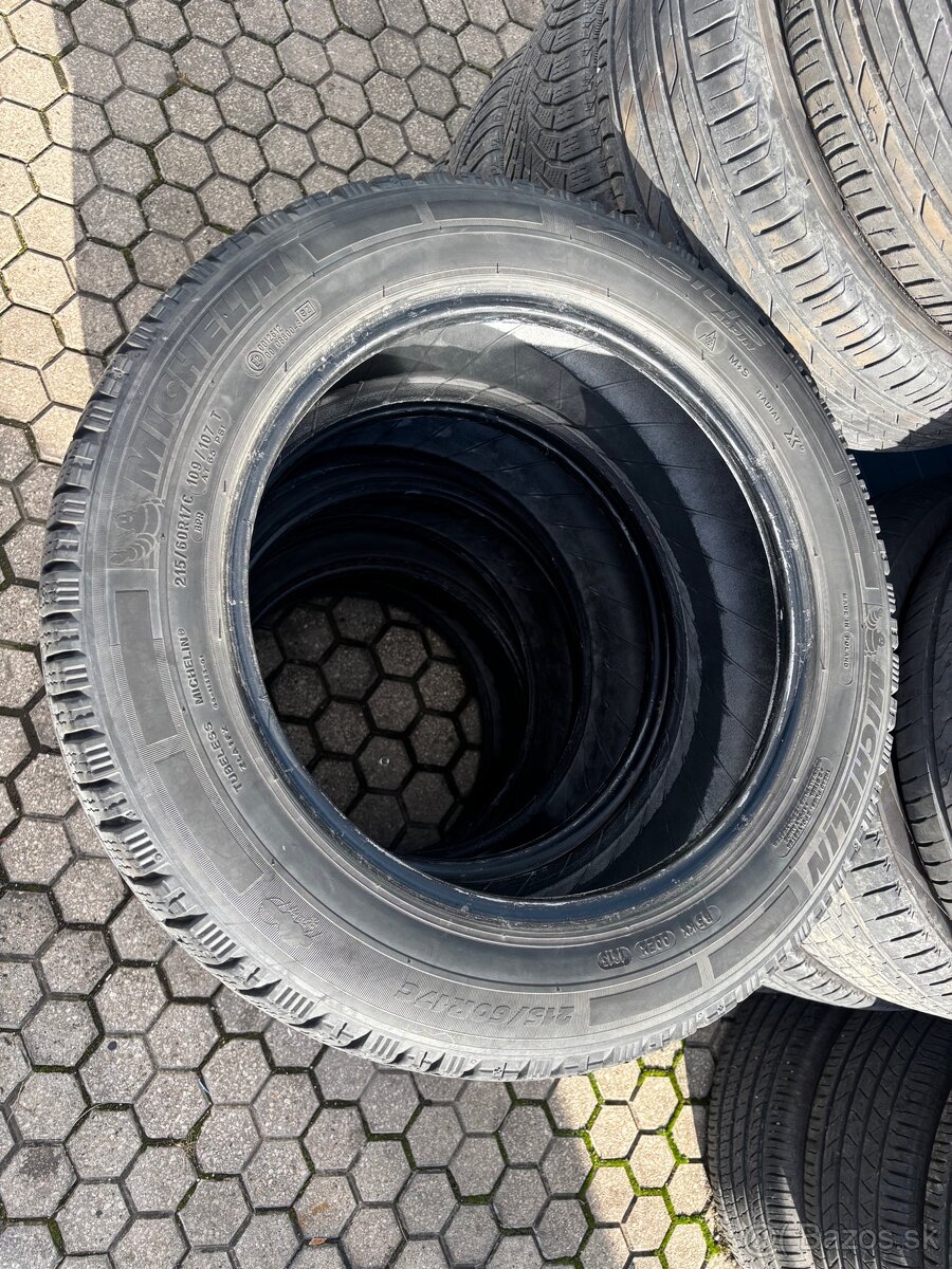 Predám zimné pneumatiky Michelin 215/60R17 - 3
