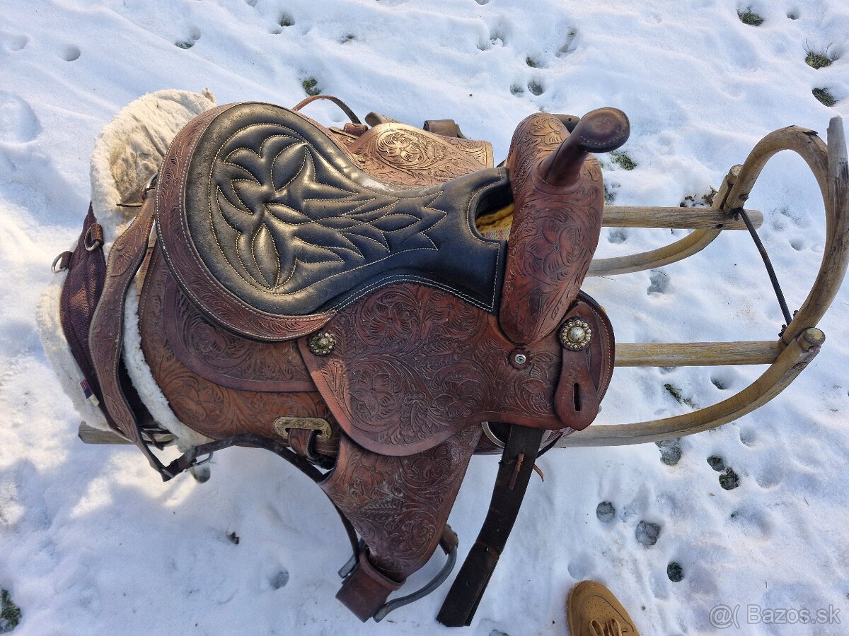 Predam Westernove sedlo - 3