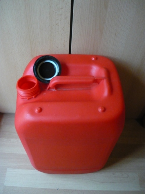 Červené 20L Bandasky super pevný materiál. - 3