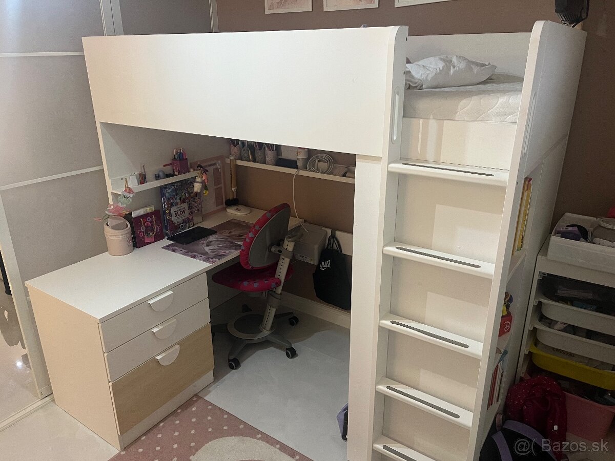 Posteľ smastad ikea - 3