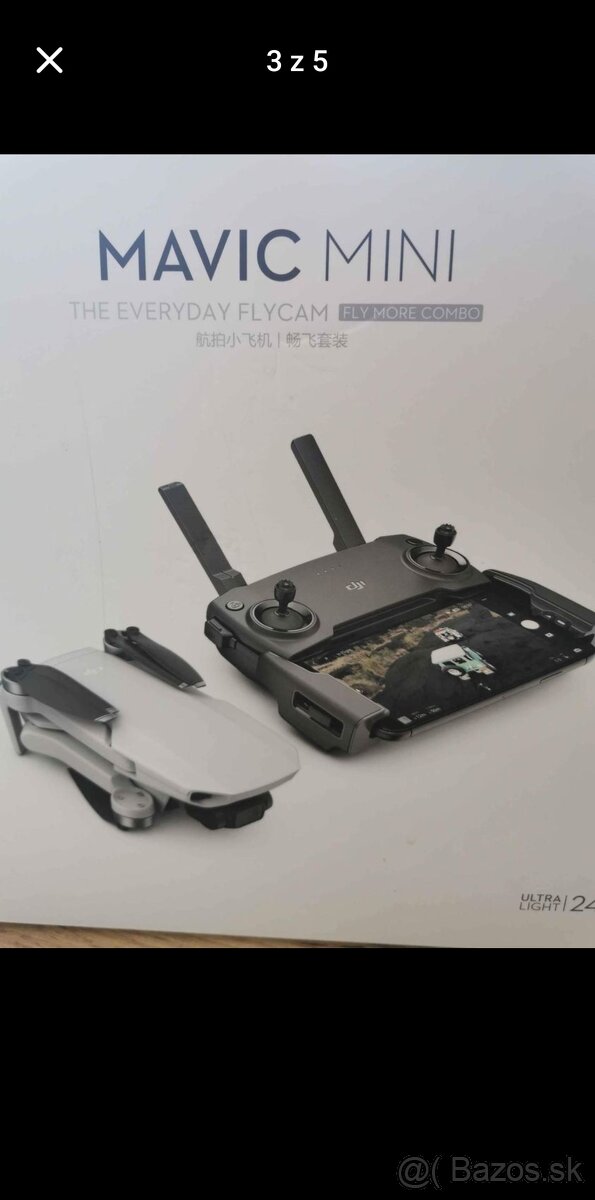 Novo ZNÍŽENÁ CENA - Ovládač k Dronu DJ Mavic Mini - 3