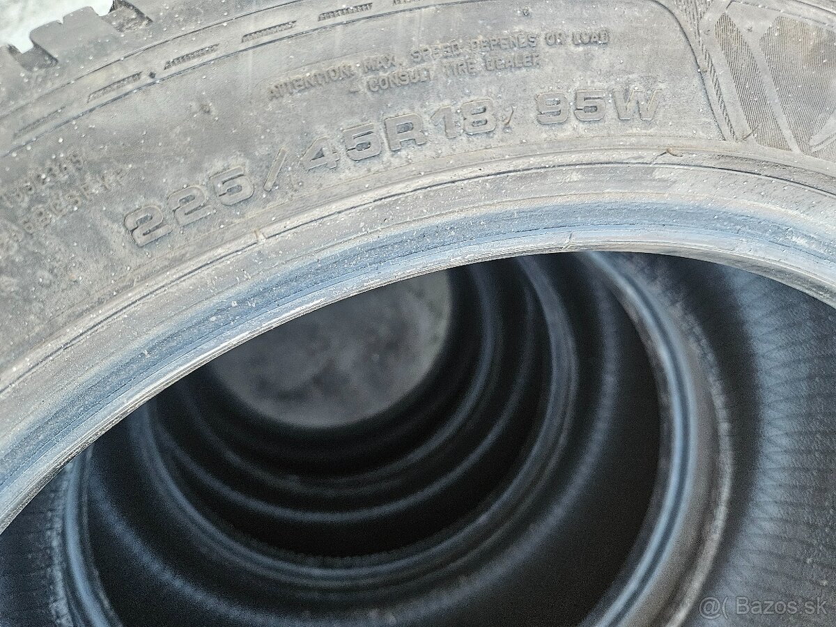 Predám 4ks celorocne pneumatiky Vector 225/45 r18 - 3