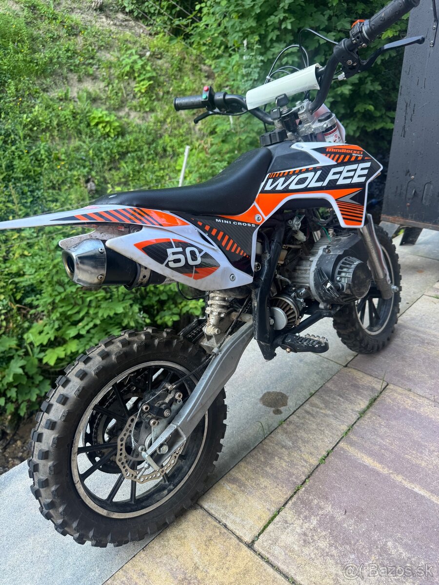 Predám detskú motorku 50 cm3 - 3