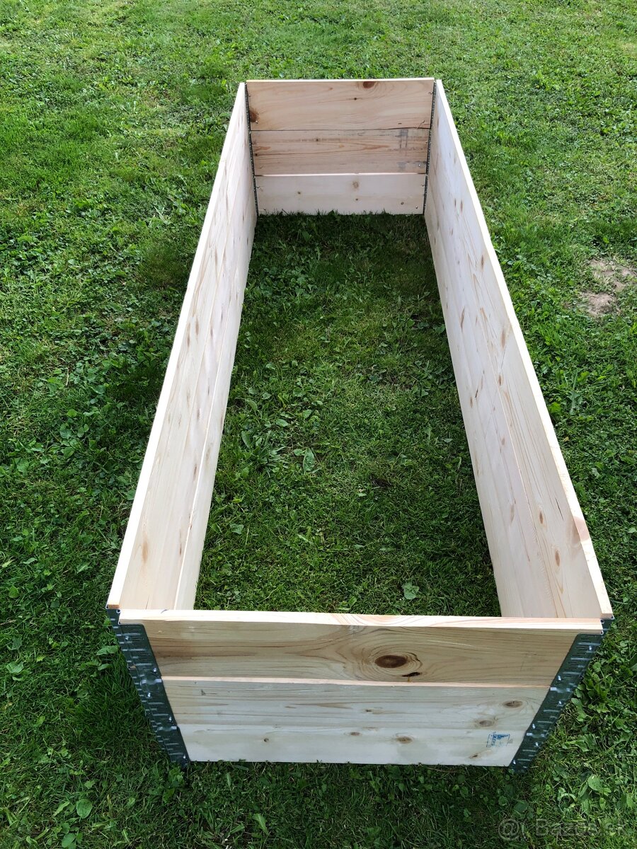 Paletové ohrádky nové 230x80cm 120x80cm vyvýšený zahon - 3