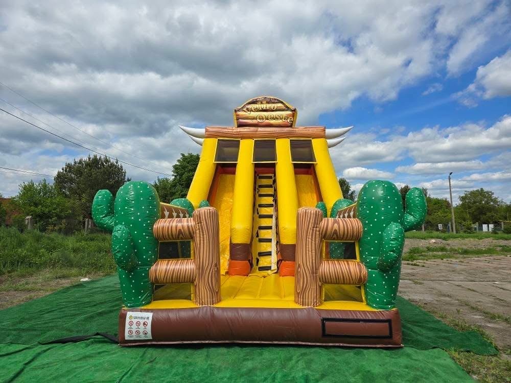 Predam nový skakaci hrad WILD WEST - 3