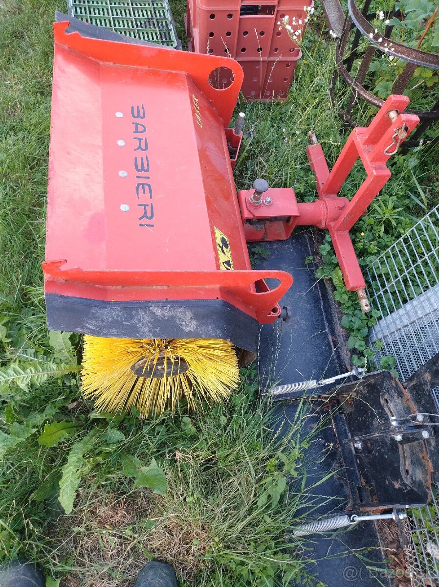 Rotačná kefa. Zametacia kefa - 3