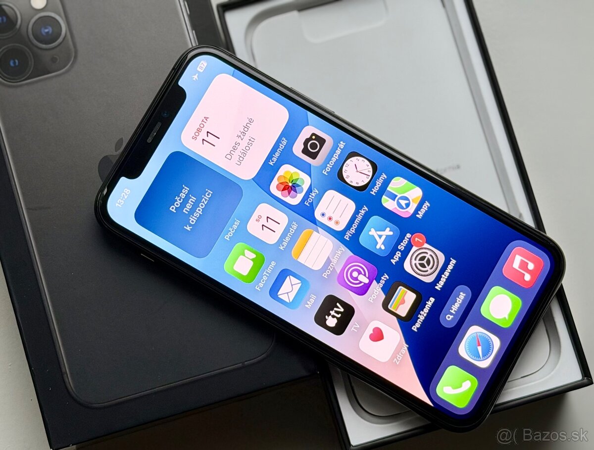 iPhone 11 Pro Max Space Gray BATERIE 100% TOP - 3