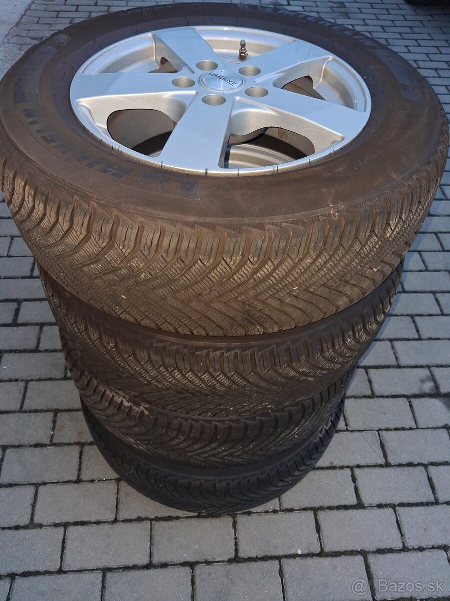 16" disky 5x114,3 so zim. pneum. 225/65R16 - 3