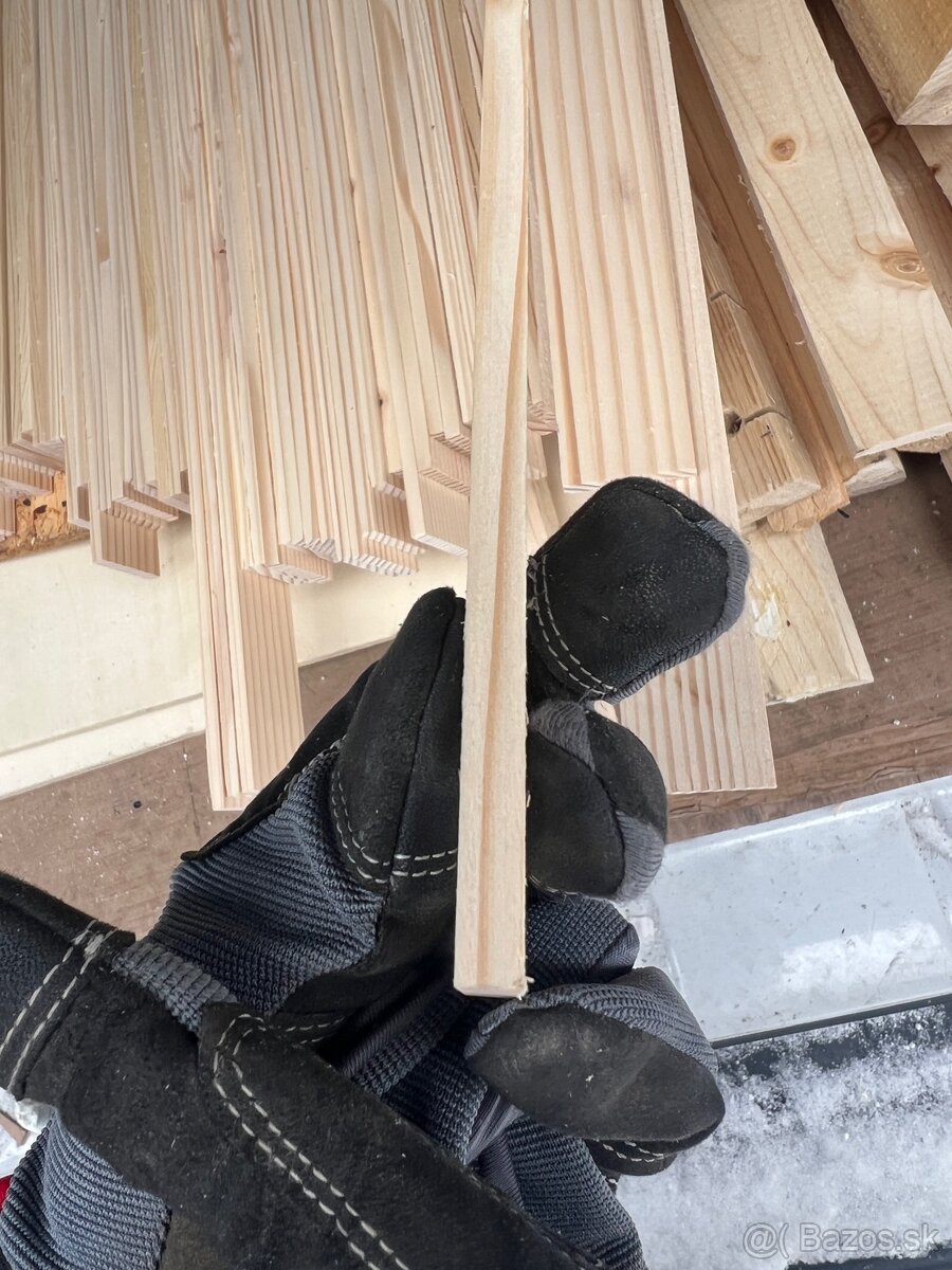 Smrekové lamely hoblované - 3