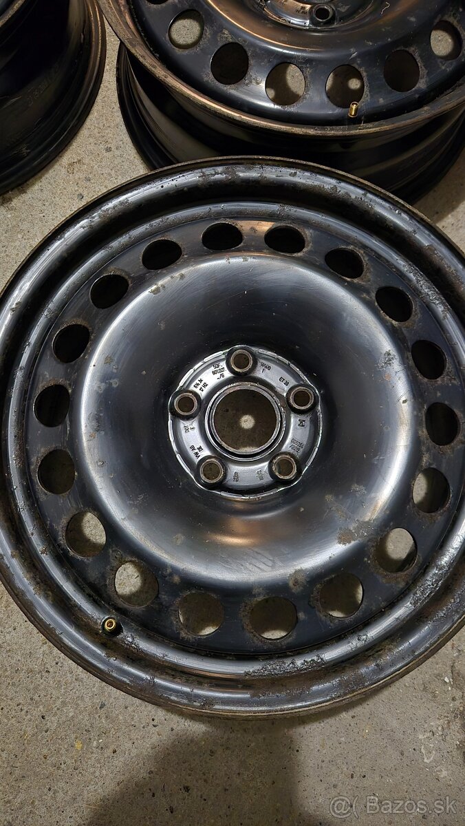 Sada plechových diskov 6.5x17 5x112 - 3