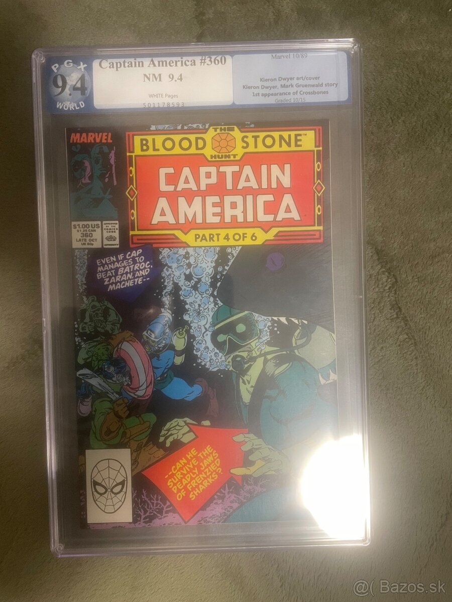 Batman a Captain America komiksy - 3