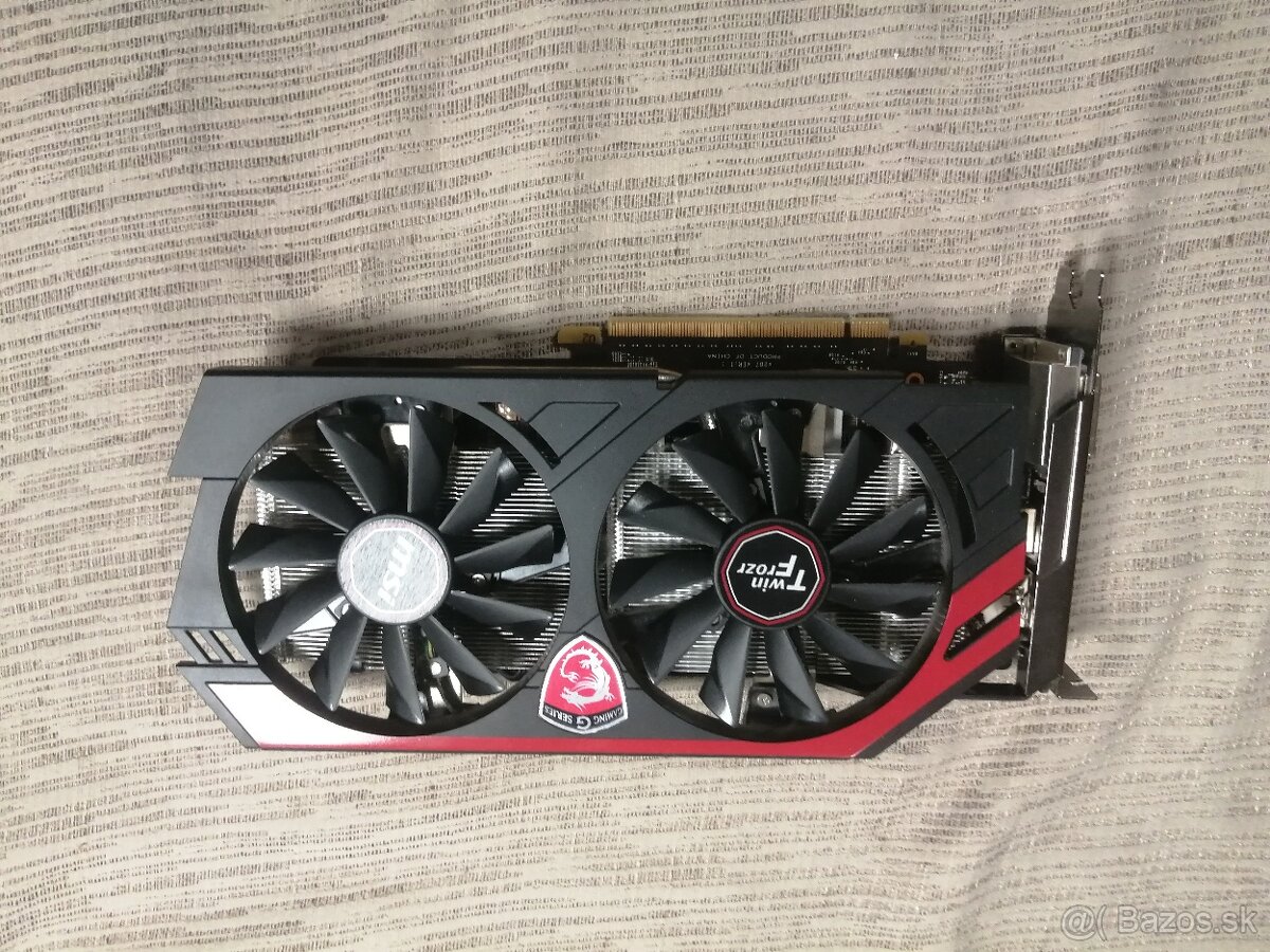 MSI GeForce GTX 660 Gaming OC Edition – 2GB GDDR5 - 3