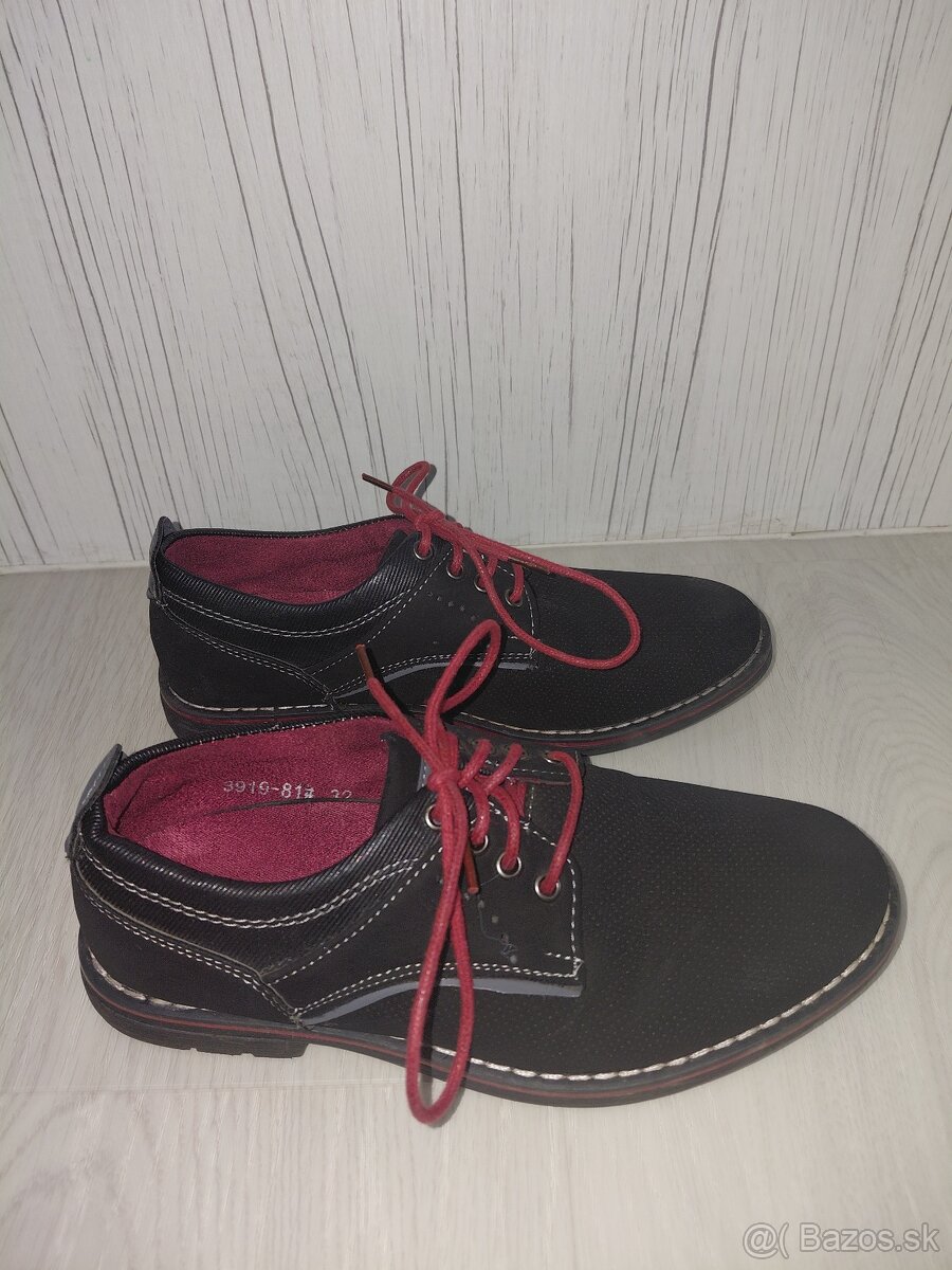Spoločenské topánky č.32 - 3