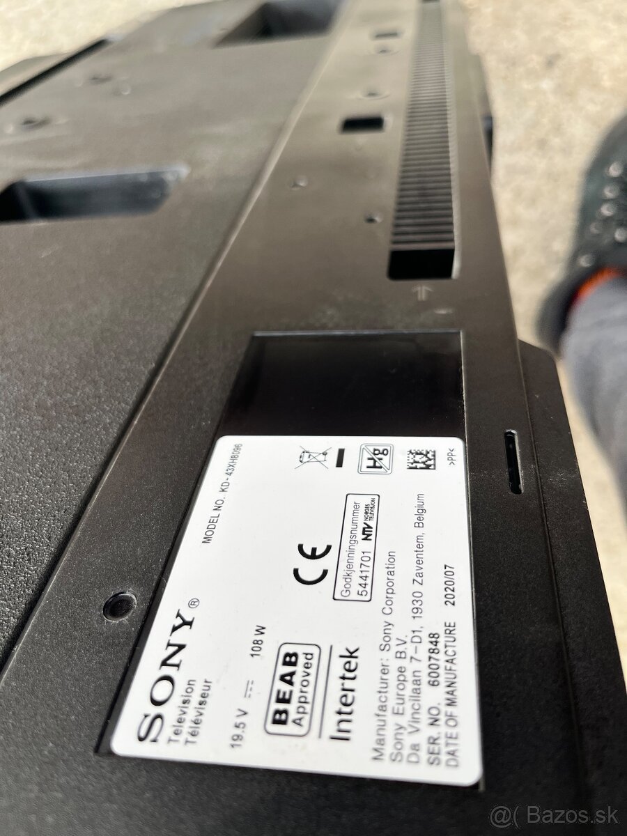 Sony KD 43XK8096 - 3