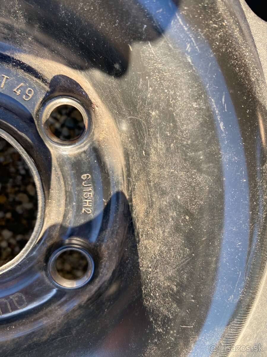 Plechovy disk R15 6J15H2 - 3