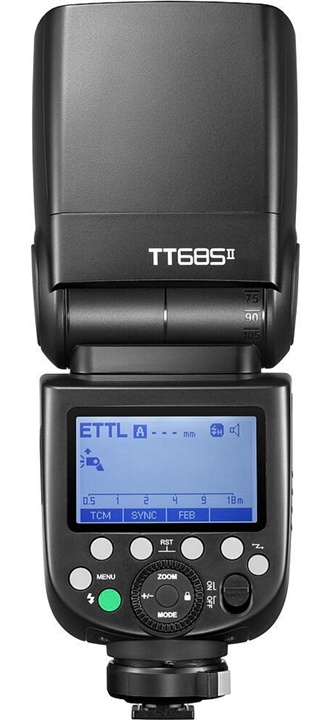 Blesk Godox TT685II N pre Nikon a odpaľovač X2T+prijímač X1R - 3