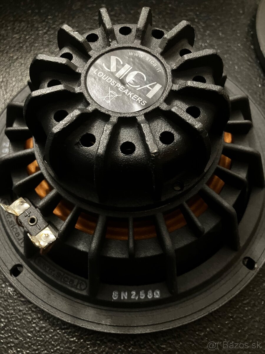 8” neodýmové reproduktory Sica - 3
