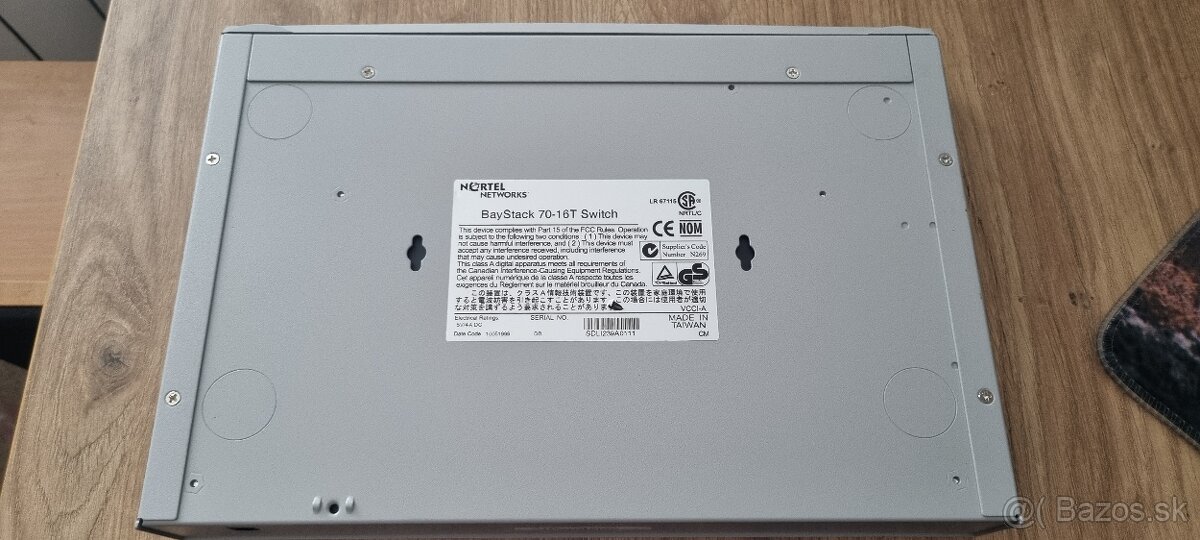 Nortel Networks Baystack 70-16T Ethernet Switch 16 Port - 3