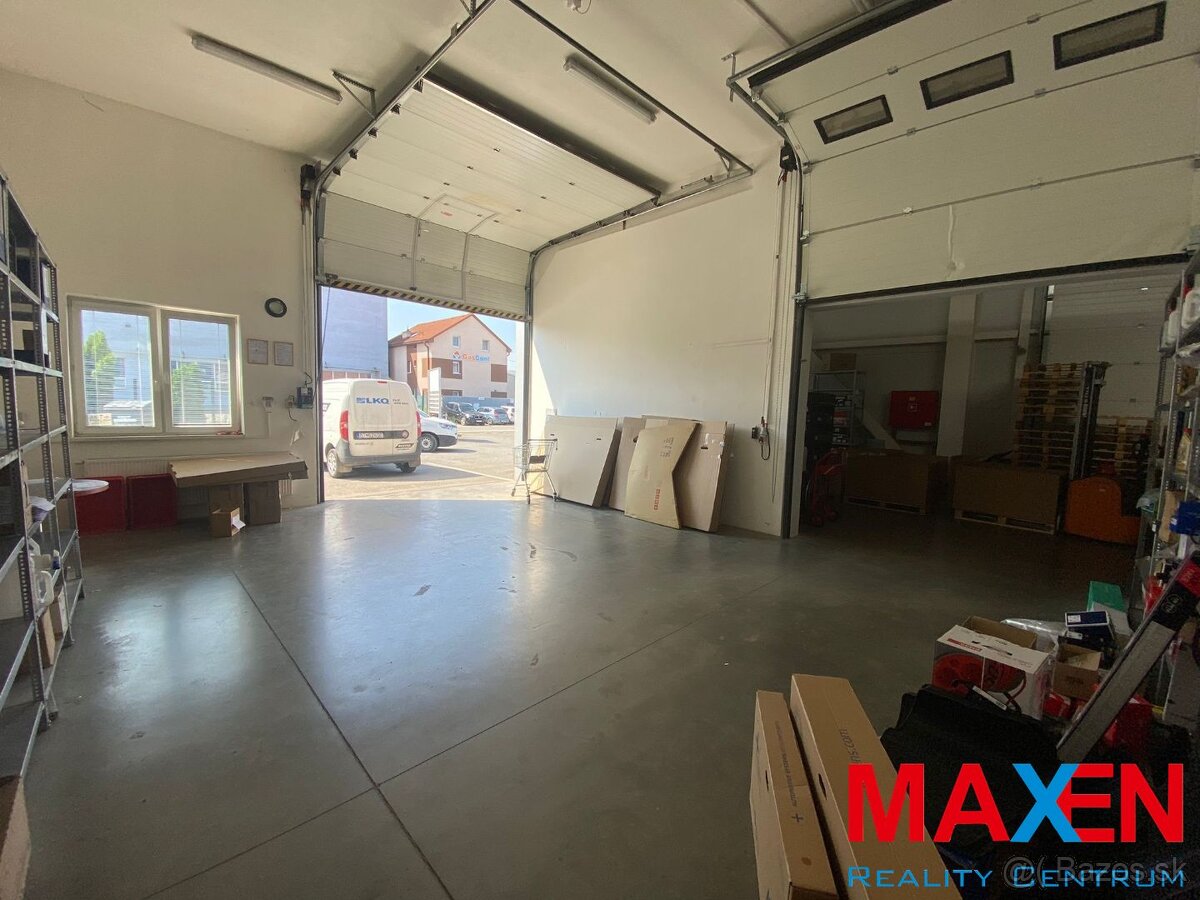 Predaj : MAXEN HALA ( 01 ) pre výrobu a sklad 1844 m2 + a - 3